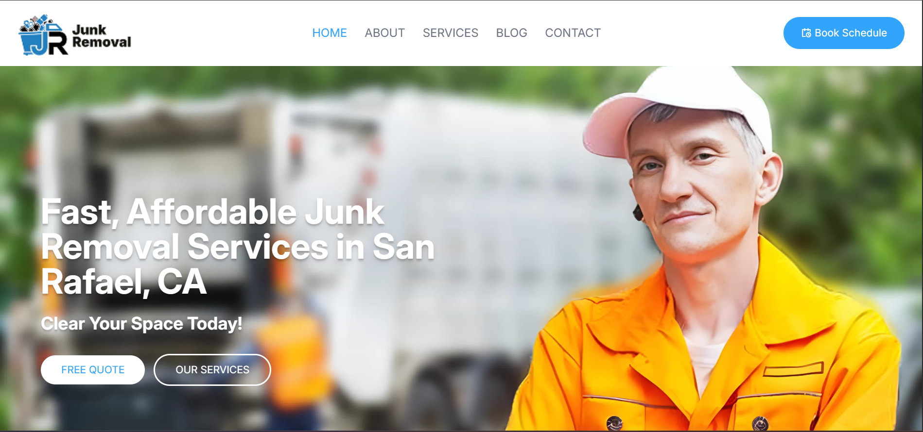 Junk Removal Website